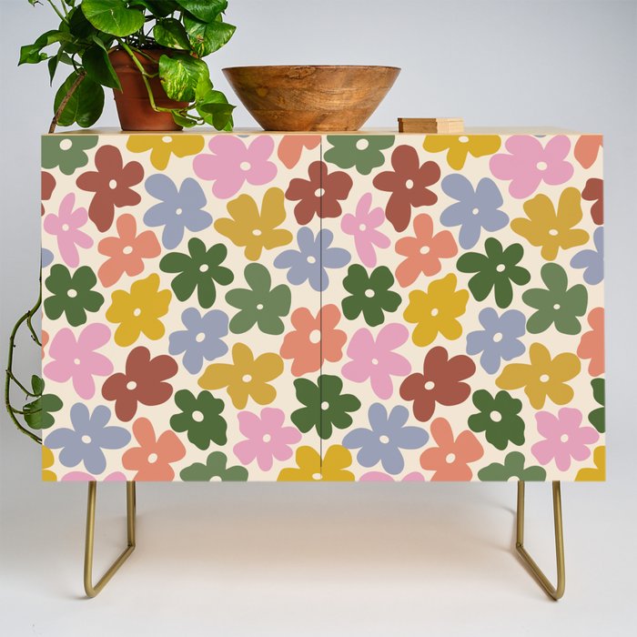Flower - Vintage Daisy Credenza Gallery Image 1