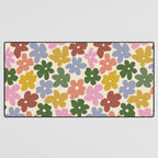 Flower - Vintage Daisy Desk Mat Gallery Image 3