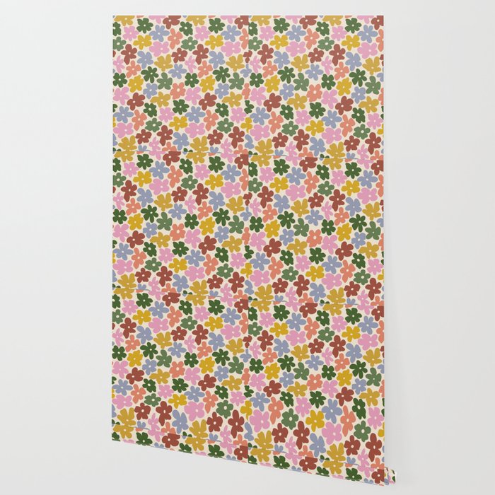 Flower - Vintage Daisy Wallpaper Gallery Image 2