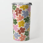 Flower - Vintage Daisy Travel Mug Gallery Image 2