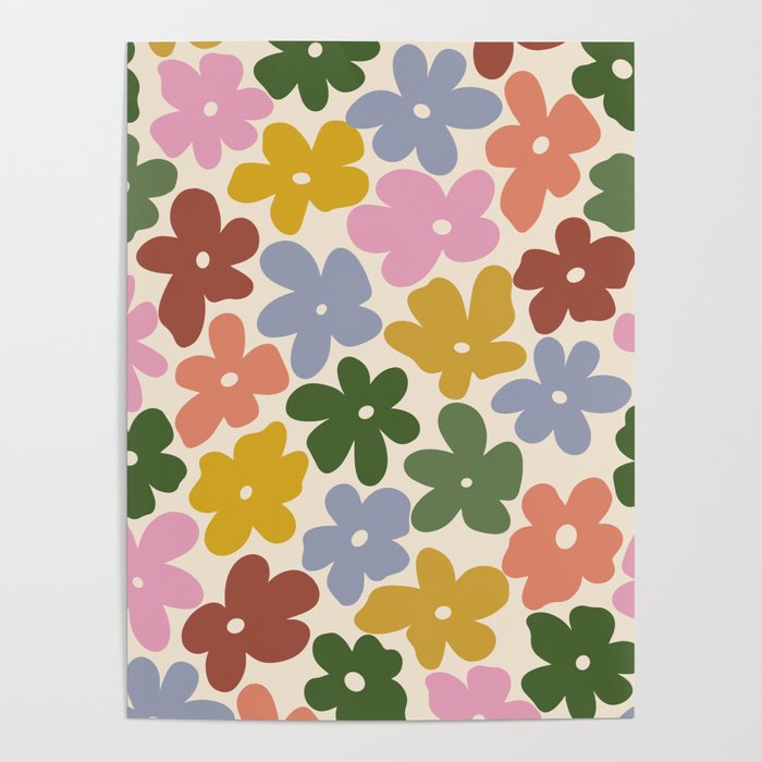 Flower - Vintage Daisy Poster Gallery Image 4
