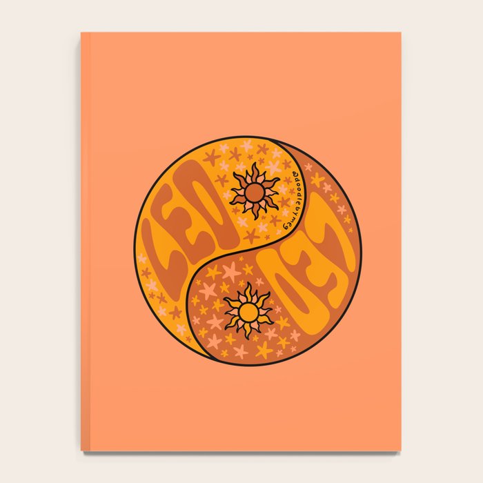 Leo Yin Yang Notebook Gallery Image 4