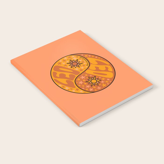 Leo Yin Yang Notebook Gallery Image 2