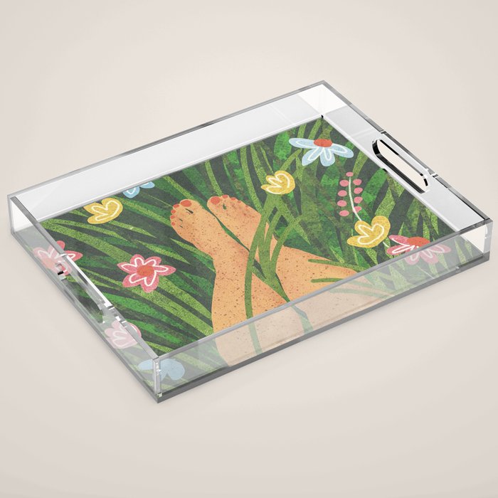 Summertime Acrylic Tray Gallery Image 1