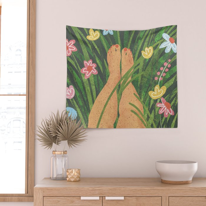 Summertime Wall Tapestry Gallery Image 2