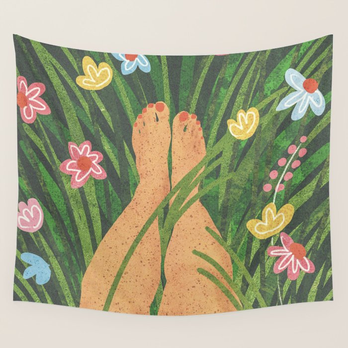 Summertime Wall Tapestry Gallery Image 4