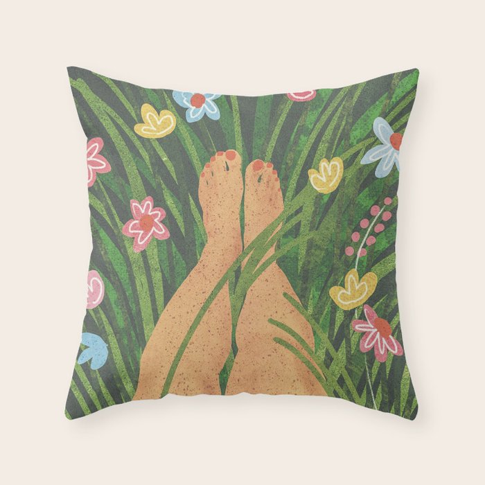 Summertime Throw Pillow Gallery Image 6