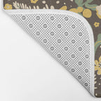 Yellow flowers Bath Mat Gallery Image 2