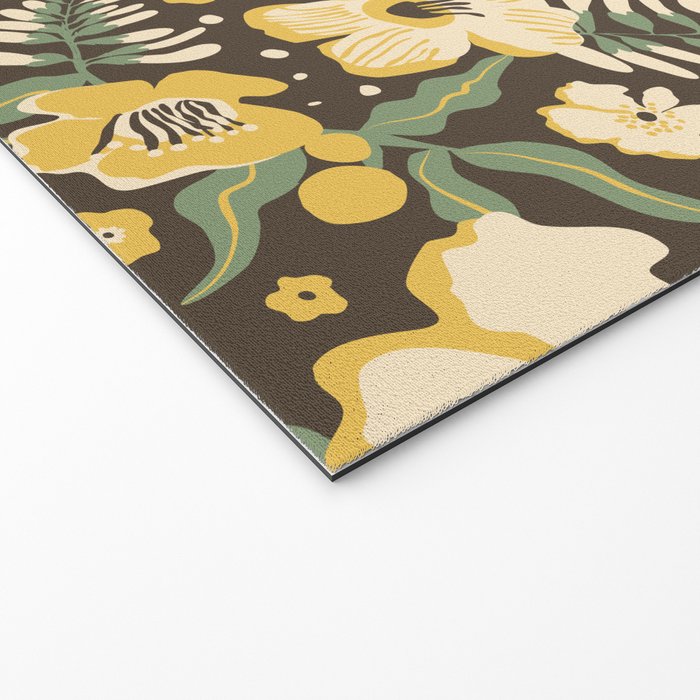 Yellow flowers Welcome Mat Gallery Image 2