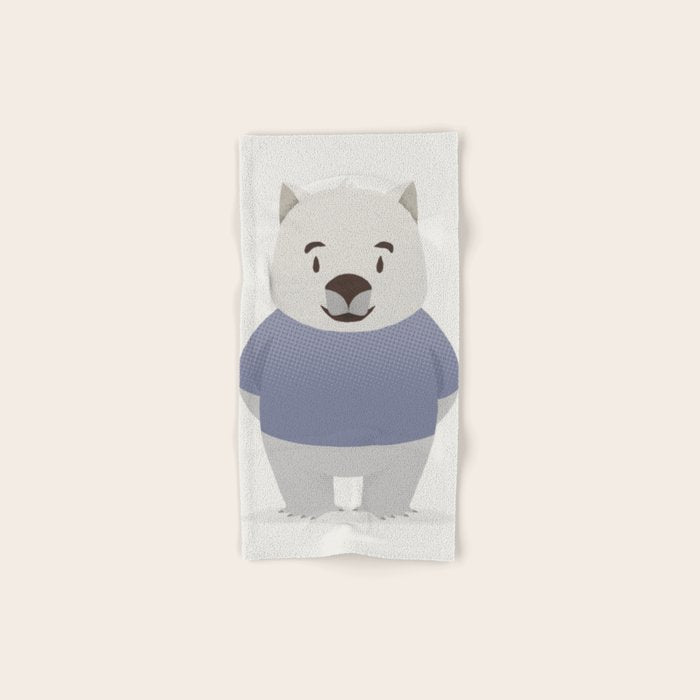 Kiddie Wombat Bath Towel Gallery Image 1