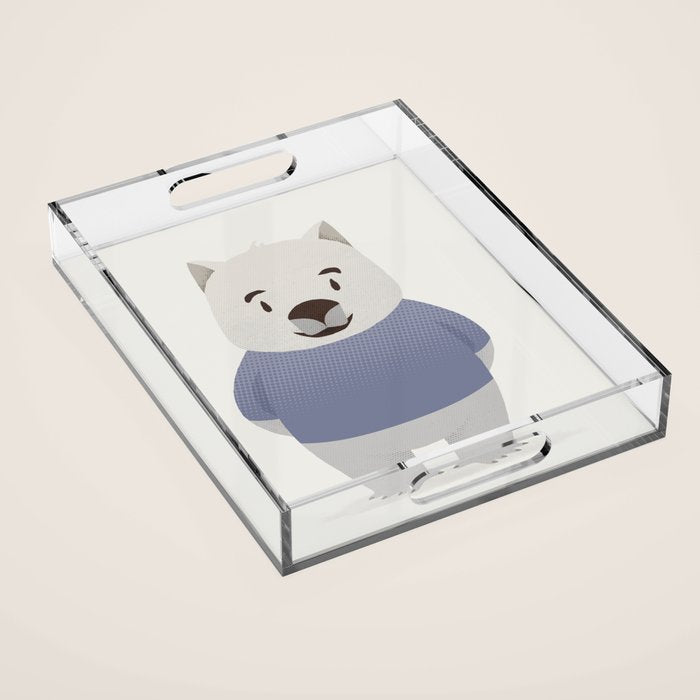 Kiddie Wombat Acrylic Tray Gallery Image 1