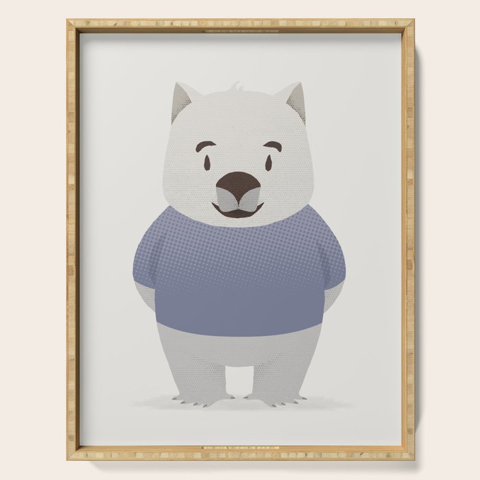 Kiddie Wombat Serving Tray Gallery Image 1