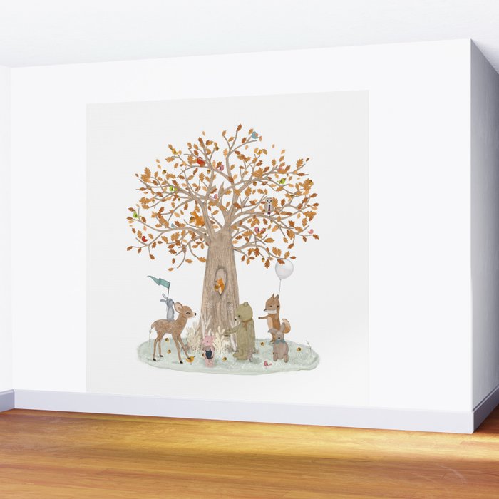 the little oak tree Wall Mural Gallery Image 2