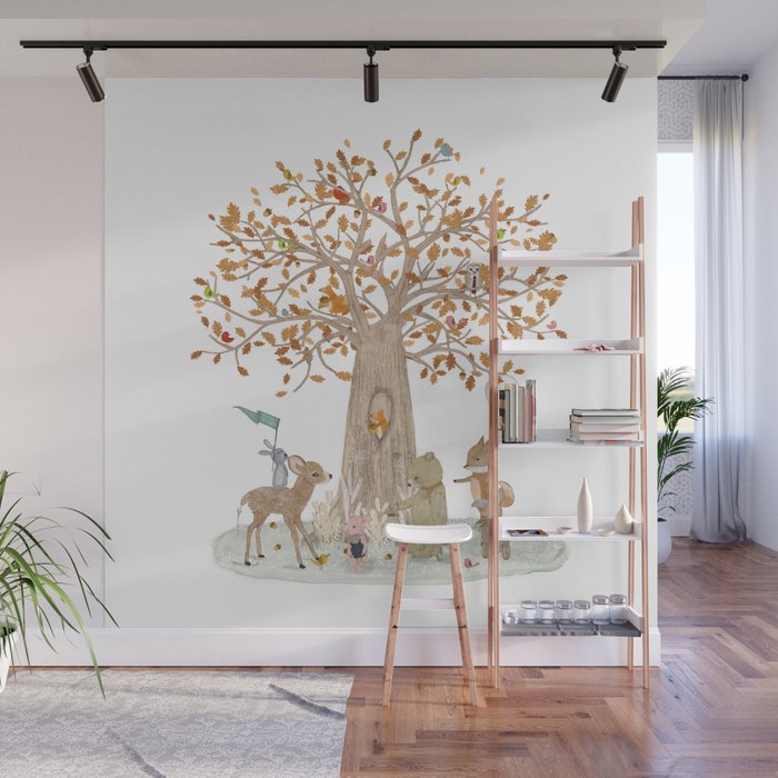 the little oak tree Wall Mural Gallery Image 1