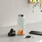 Geometric Landscape 24 Water Bottle Gallery Image 4
