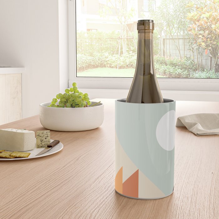 Geometric Landscape 24 Wine Chiller Gallery Image 4
