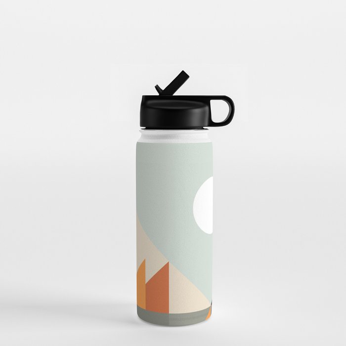 Geometric Landscape 24 Water Bottle Gallery Image 1