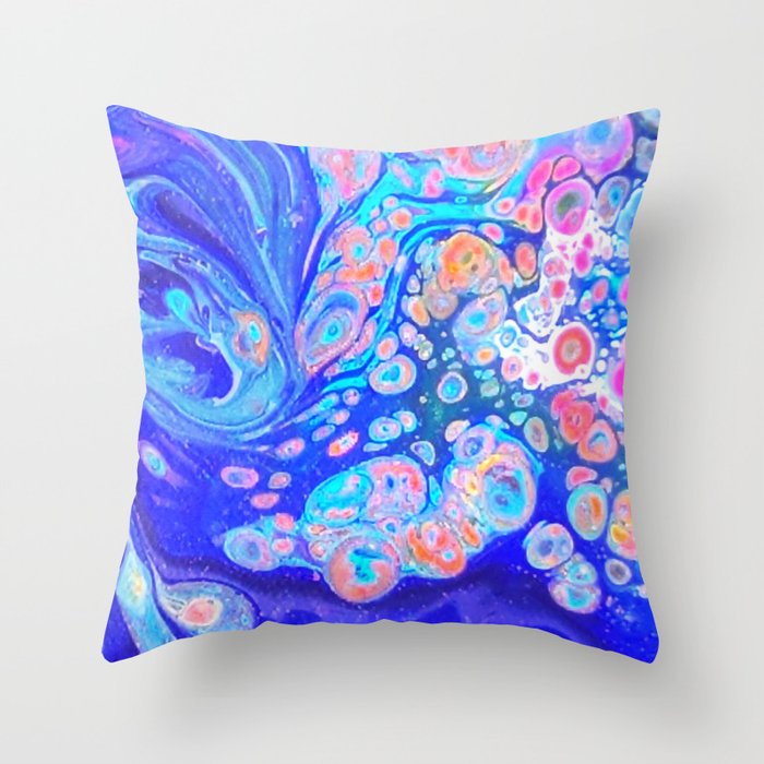 Alien Ocean Throw Pillow Gallery Image 6