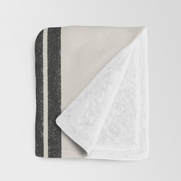 Mid Century Modern Graphic Throw Blanket Gallery Image 3