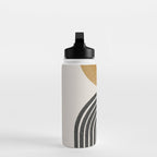 Mid Century Modern Graphic Water Bottle Gallery Image 3