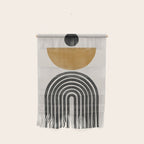 Mid Century Modern Graphic Wall Hanging Gallery Image 1