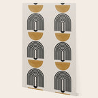 Mid Century Modern Graphic Wallpaper Gallery Image 2