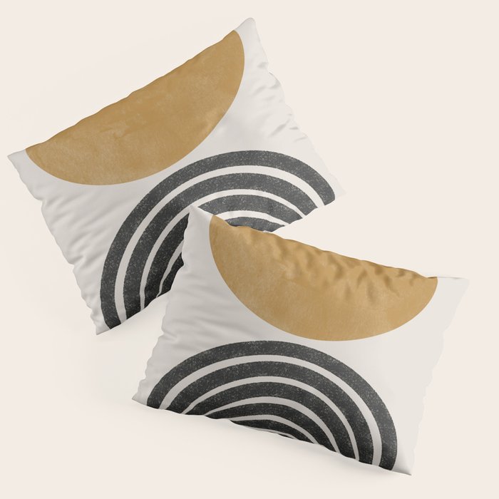 Mid Century Modern Graphic Pillow Sham Gallery Image 1