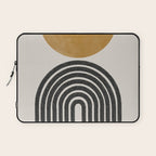 Mid Century Modern Graphic Laptop Sleeve Gallery Image 1