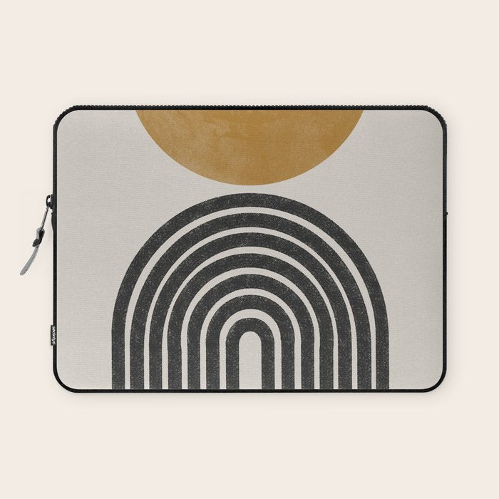 Mid Century Modern Graphic Laptop Sleeve Gallery Image 1