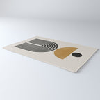 Mid Century Modern Graphic Rug Gallery Image 3