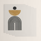 Mid Century Modern Graphic Wrapping Paper Gallery Image 3