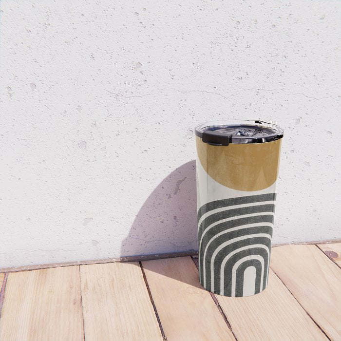 Mid Century Modern Graphic Travel Mug Gallery Image 4