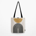 Mid Century Modern Graphic Tote Bag Gallery Image 2