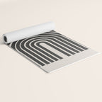 Mid Century Modern Graphic Yoga Mat Gallery Image 2