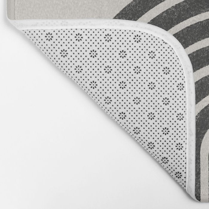 Mid Century Modern Graphic Bath Mat Gallery Image 2