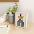 Mid Century Modern Graphic Mini Art Print Gallery Image 2