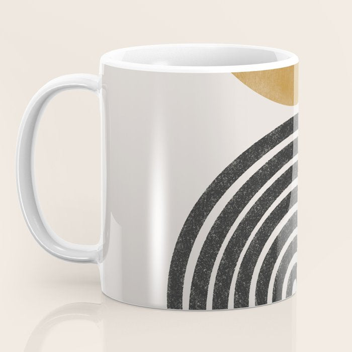 Mid Century Modern Graphic Coffee Mug Gallery Image 3