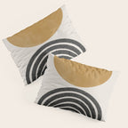 Mid Century Modern Graphic Pillow Sham Gallery Image 3