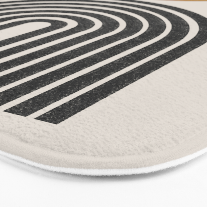 Mid Century Modern Graphic Bath Mat Gallery Image 3