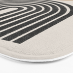 Mid Century Modern Graphic Bath Mat Gallery Image 3