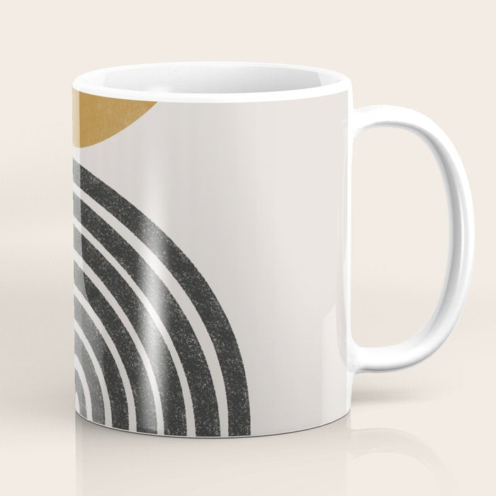 Mid Century Modern Graphic Coffee Mug Gallery Image 1