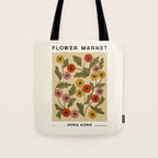 Flower Market No. 9 Tote Bag Gallery Image 1