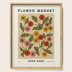Flower Market No. 9 Serving Tray Gallery Image 1