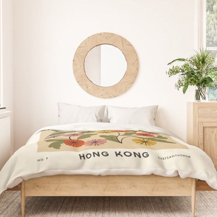 Flower Market No. 9 Duvet Cover Gallery Image 3