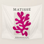Wine: Matisse Color Series II | Mid-Century Edition Wall Tapestry Gallery Image 4