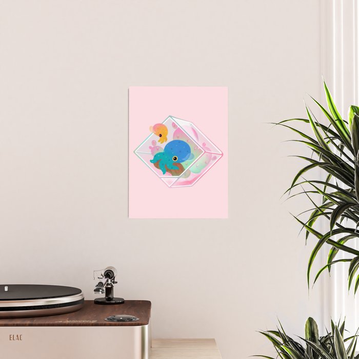 Ocean terrarium - Bobtail squids Poster Gallery Image 2