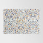 Artistic Floral Motif Medley Rug Gallery Image 2