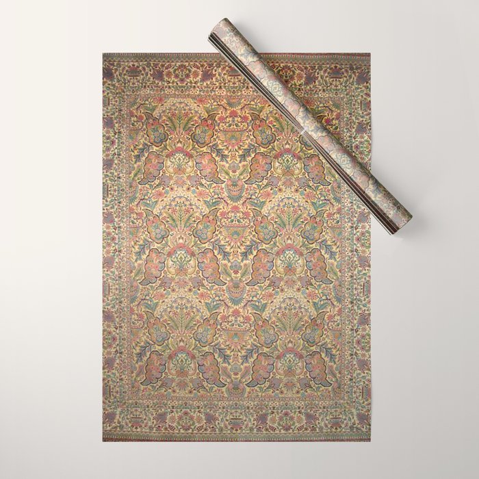 William Morris Antique Persian Floral Wrapping Paper Gallery Image 1