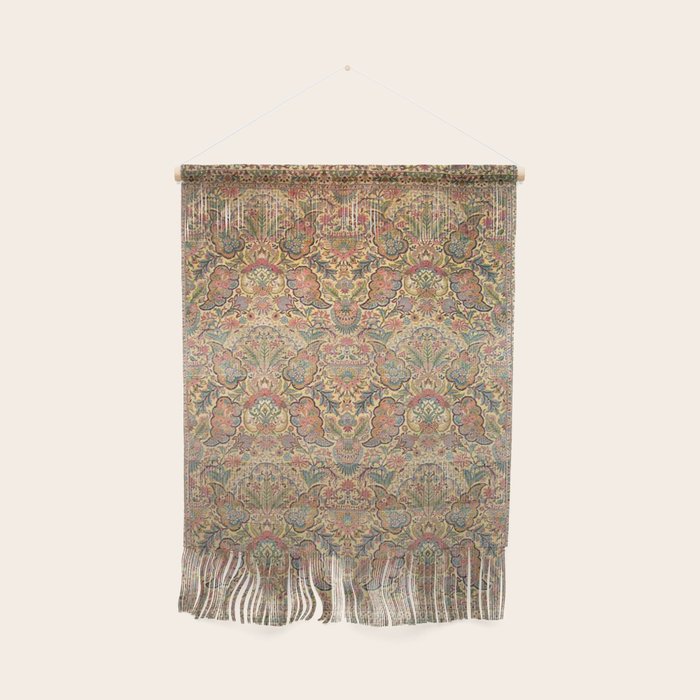 William Morris Antique Persian Floral Wall Hanging Gallery Image 1