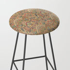 William Morris Antique Persian Floral Stool Gallery Image 2